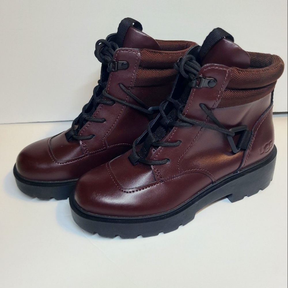 Womens UGG Tioga waterproof combat Hiker Boots
